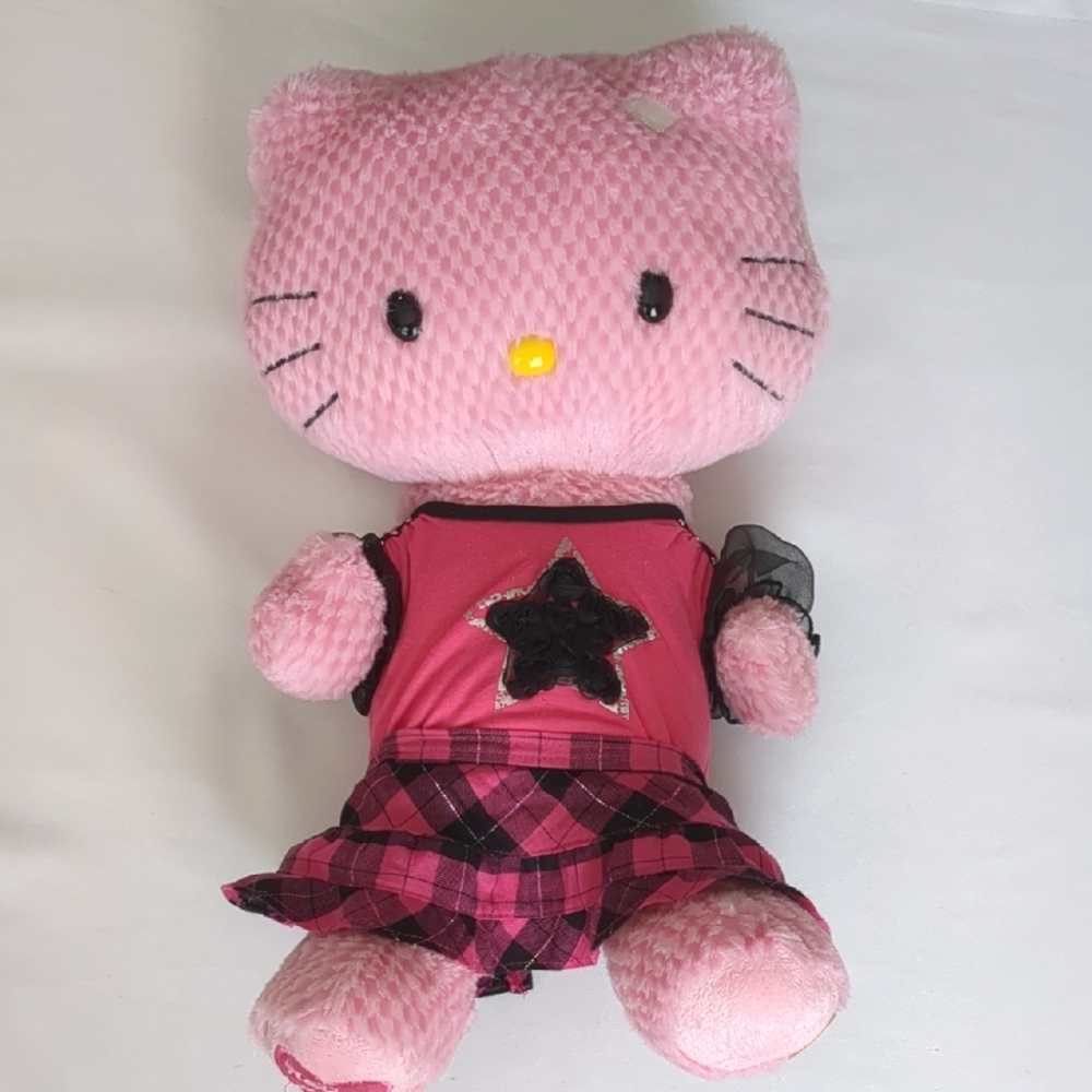 Build A Bear Hello Kitty Sanrio Waffle 18" Plush 2011 Missing Bow